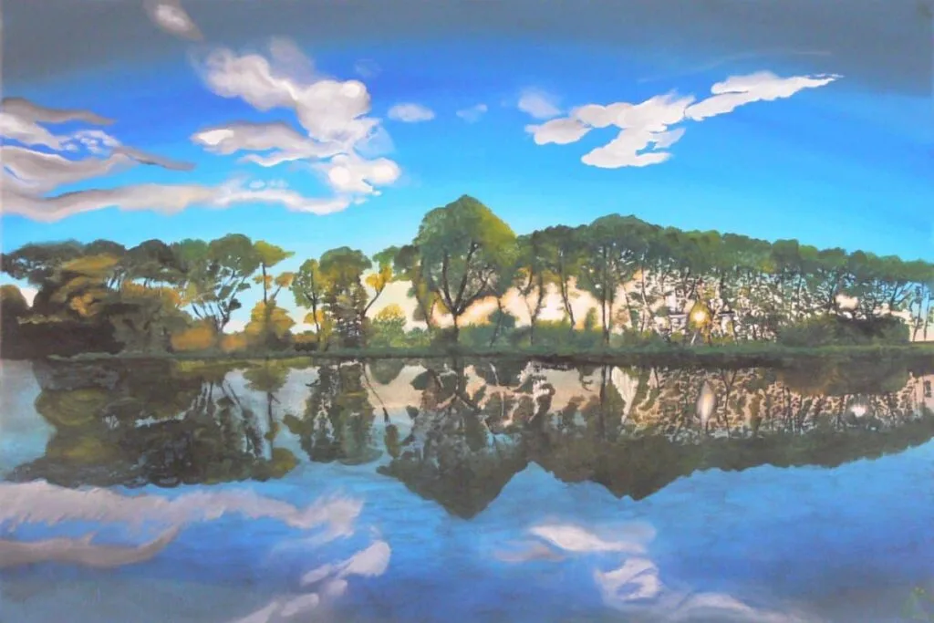 La rivère bleue by guillaume cabouat
