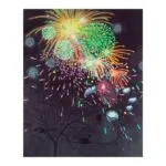 Fire in the Night Sky #3 by Katerina Lanfranco