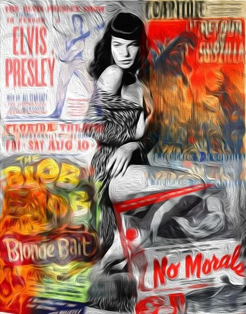Betty Kitch oil by Leah Devora