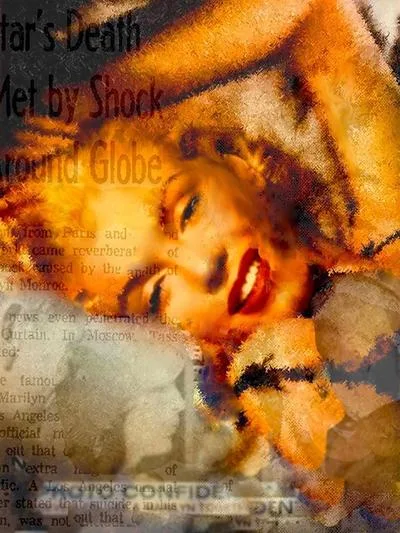Marilyn Monroe brush by Leah Devora