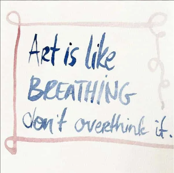 art is like breathing by Katerina Lanfranco