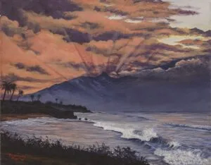 Hookipa by Hawaiian Painter Darice Machel McGuire Hookipa by Hawaiian Painter Darice Machel McGuire