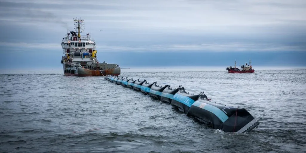 The Ocean Cleanup - North Sea Prototype