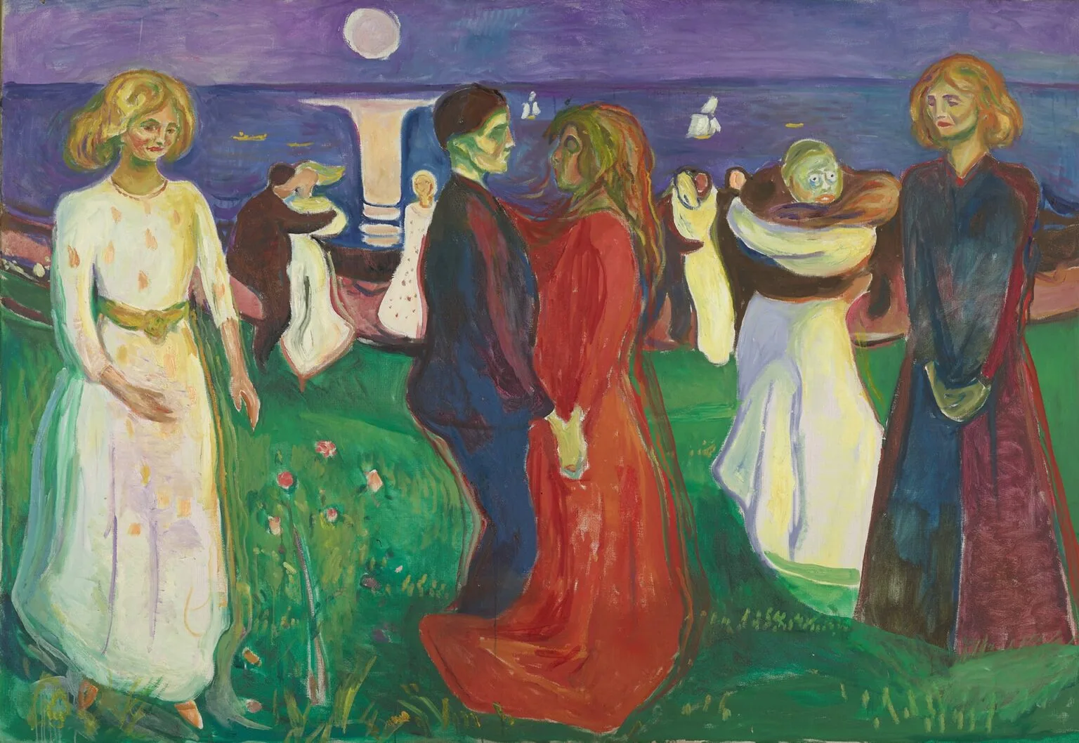 The dance of life by Edvard Munch