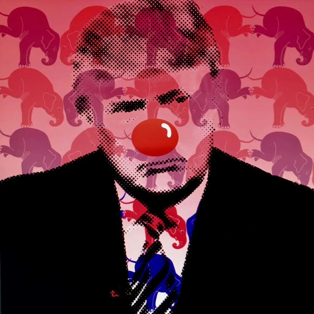 A Triumphant Clown by Mr. Clever Art