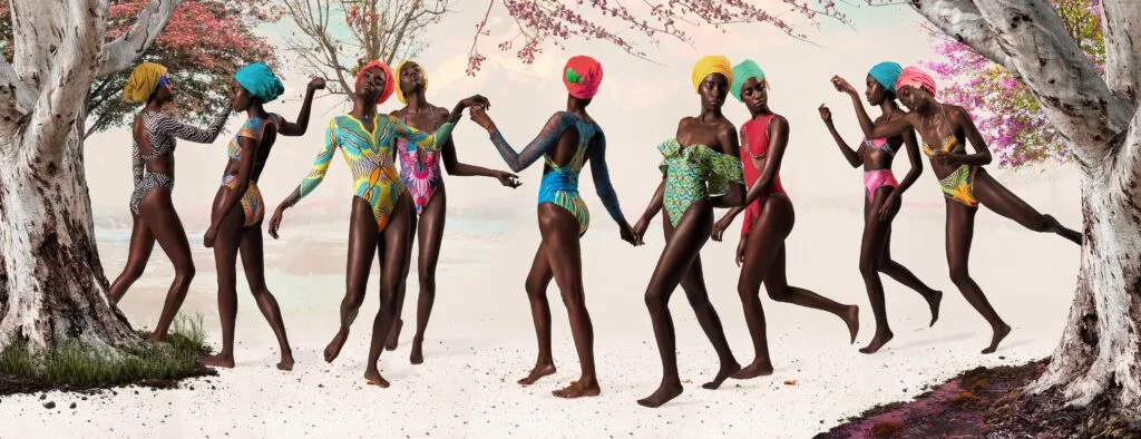 Fashion designer Dumebi Iyamah_Swimwear Flock Birds