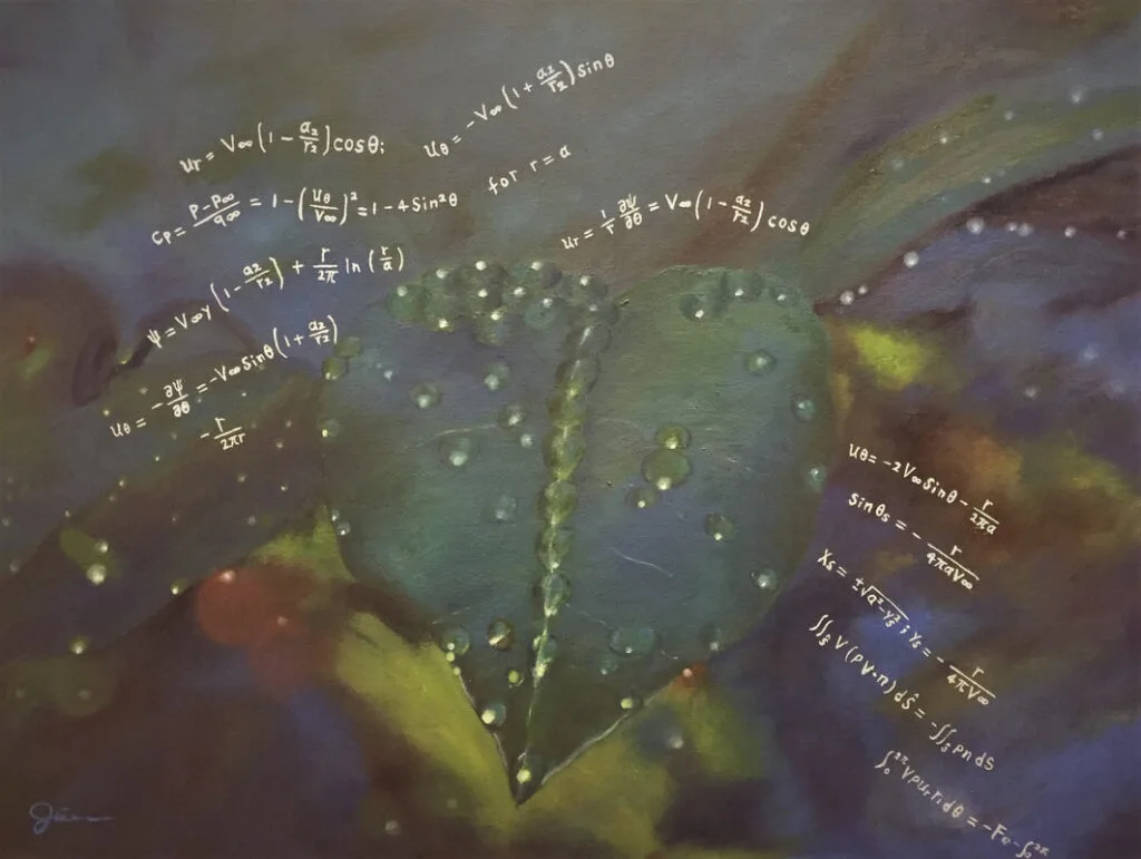 Andante Cantabile Con Espressione , 2018, Oil on canvas, 24 x 30 inches by Jisoo Marcy Klatt