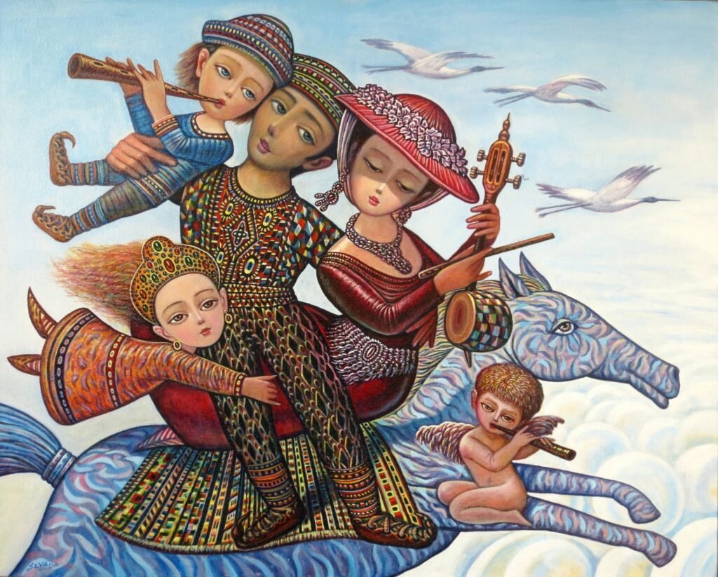 Toward Homeland by Armenian Painter Sevada Grigoryan