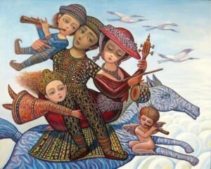 Toward Homeland by Armenian Painter Sevada Grigoryan