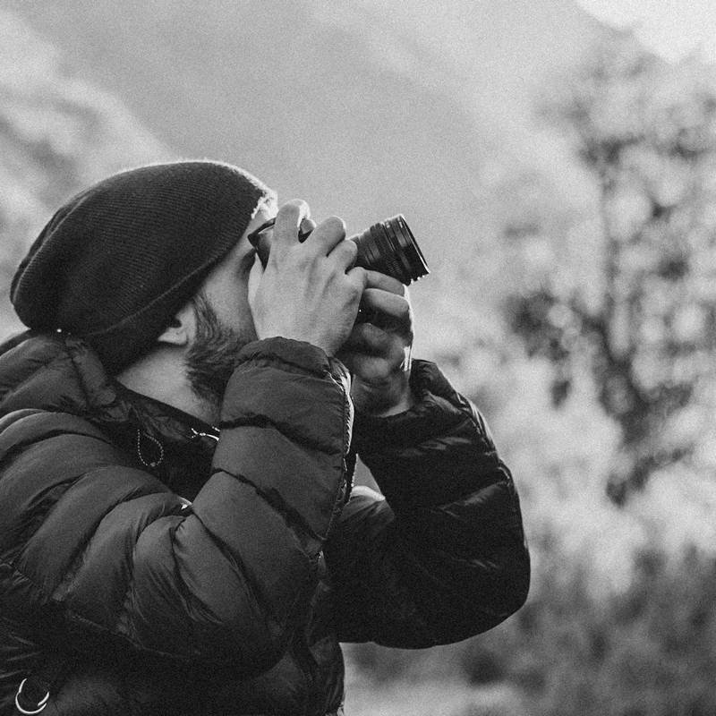 Portrait of Photographer Gonçalo Duarte Pacheco
