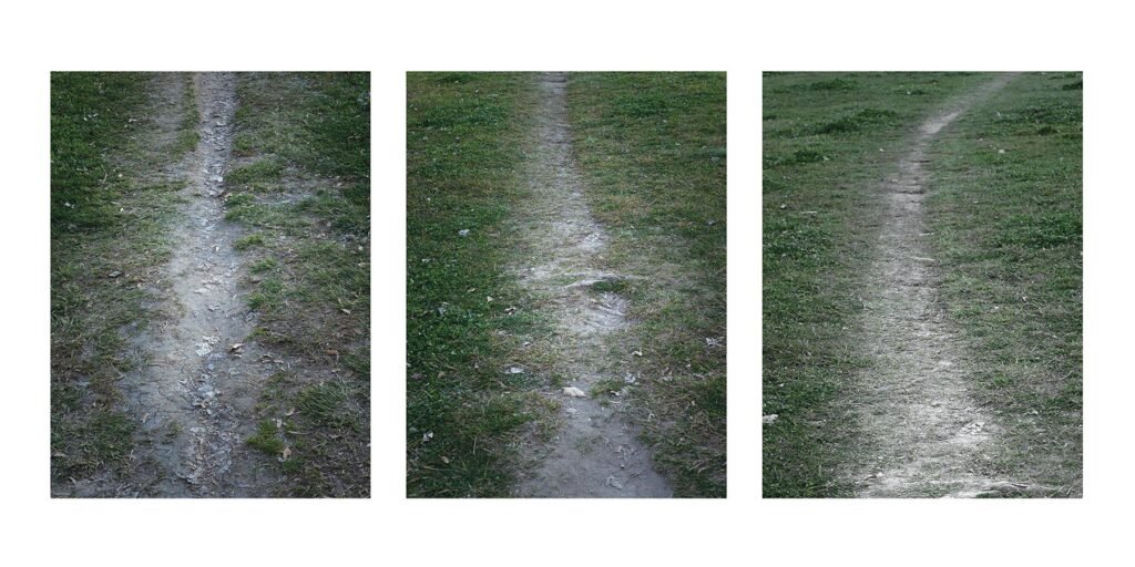 Spontaneous Paths variations , Bairro da Malagueira, 2018 by Photographer Gonçalo Duarte Pacheco
