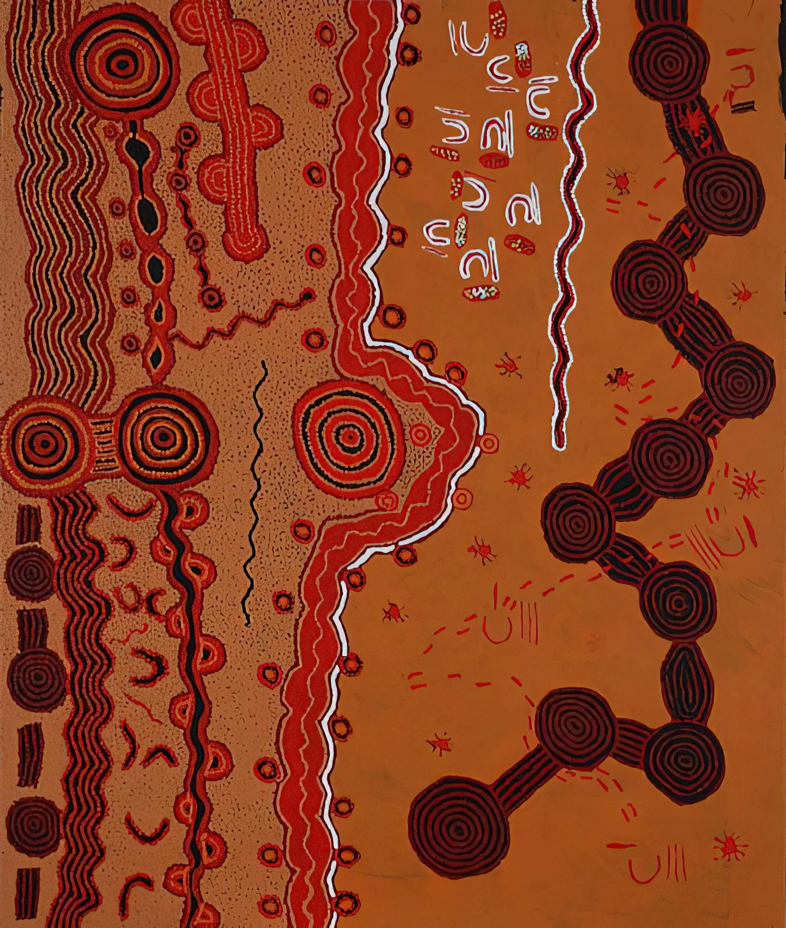 Aboriginal Artist David Miller WALTITJARA