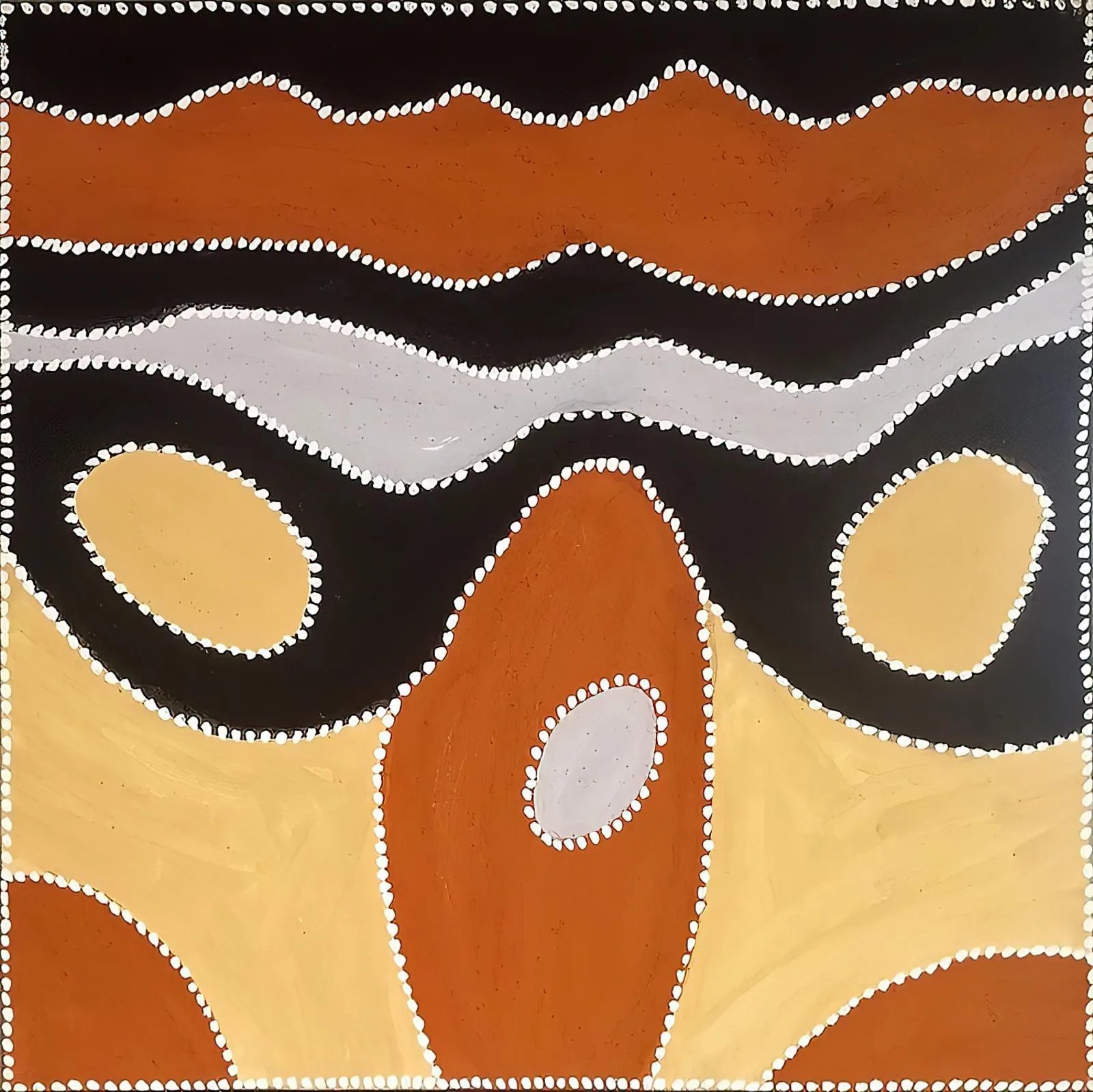 Aboriginal Artist Phyllis Thomas RUGAN COUNTRY