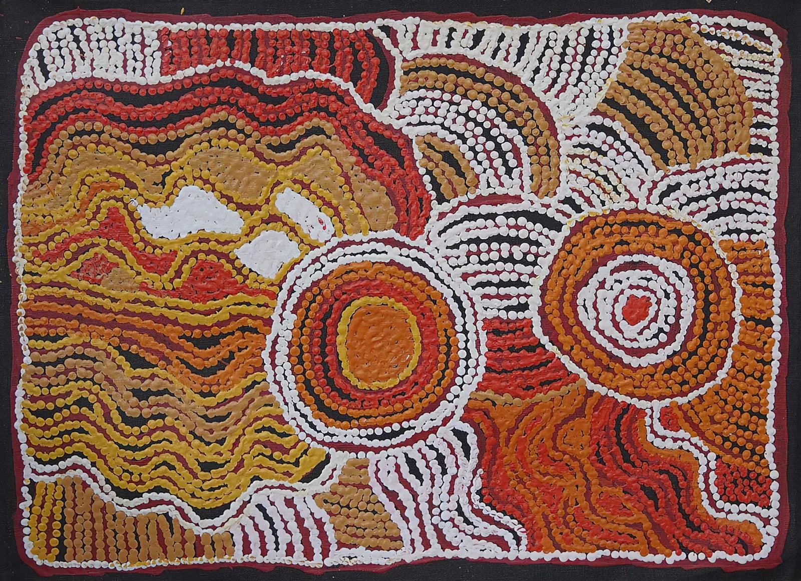 Aboriginal Artist Tjawina Porter Nampitjinpa MY COUNTRY